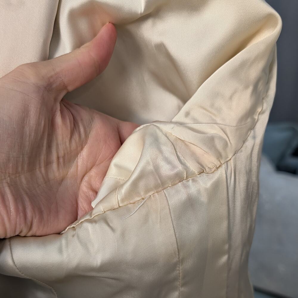 100% genuine Shearling & Leather Jacket - Picture 8 of 10